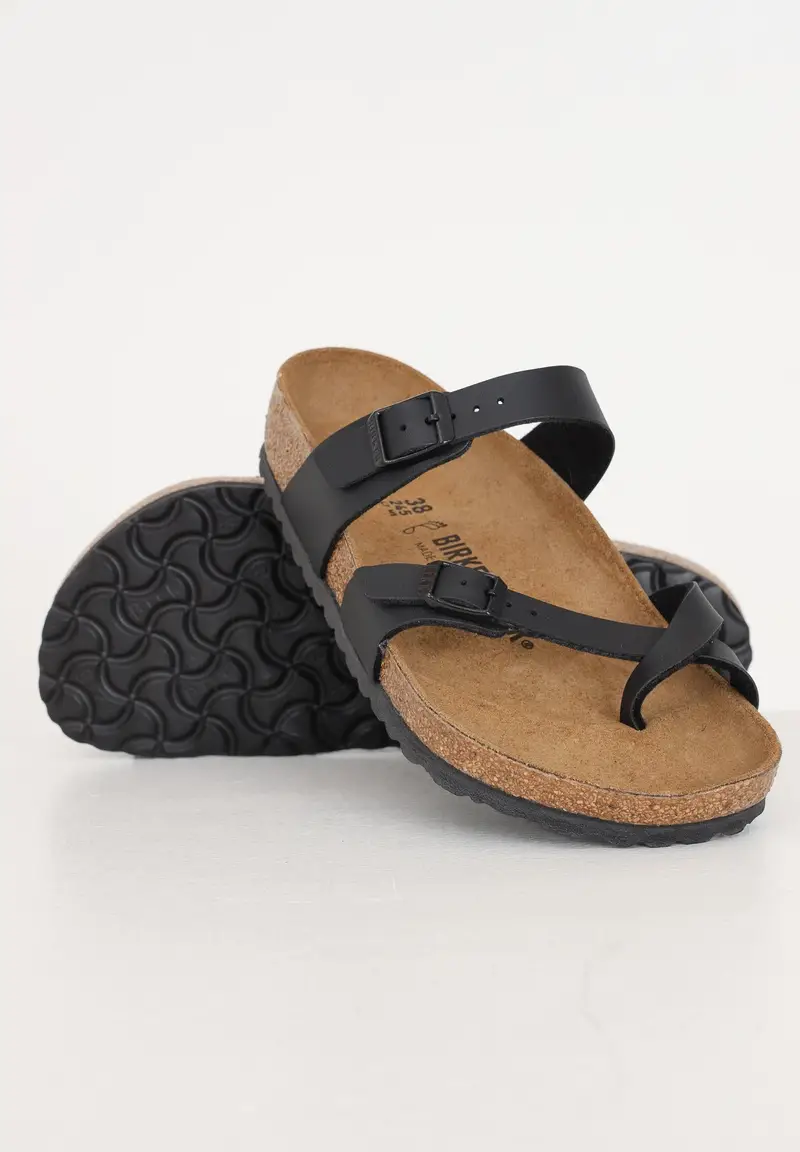 BIRKENSTOCK Infradito Mayari neri per uomo e donna miniatura 3