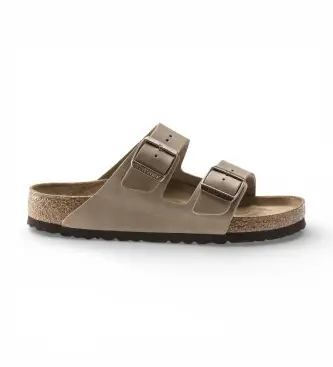 per uomo 552811 Sandali in pelle marrone Arizona (40), Basso, Nessuno, Casual