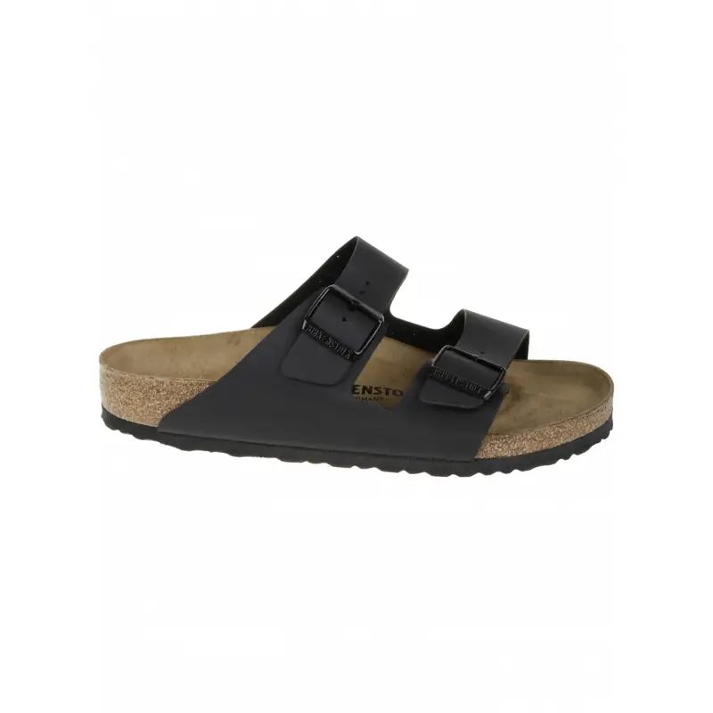 sandali arizona nero uomo doppia fascia