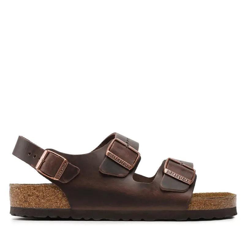 Sandali Birkenstock Milano 34871 Marrone