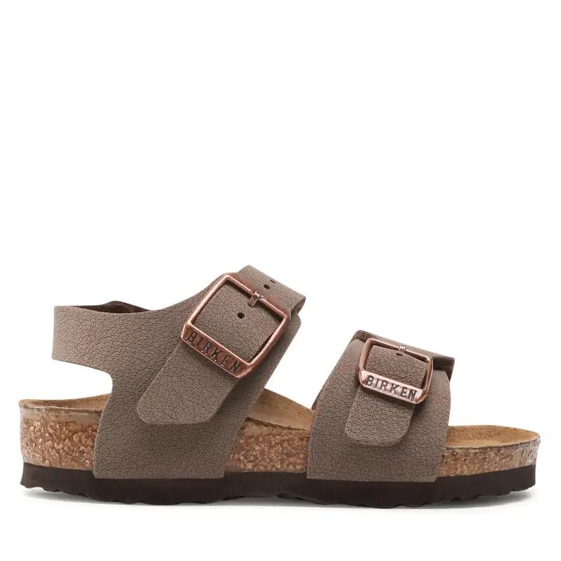Sandali Birkenstock New York Kids Bs 87781 Marrone