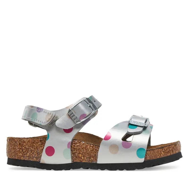 Sandali Birkenstock Rio As Kids 1029527 S Argento