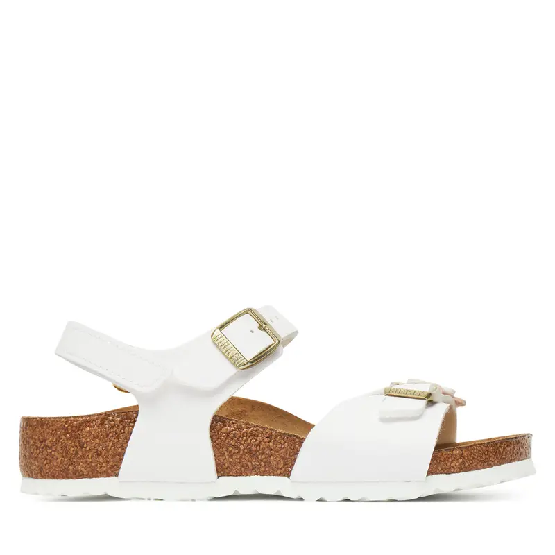 Sandali Birkenstock Rio Flowers As Kids 1029561 S Bianco