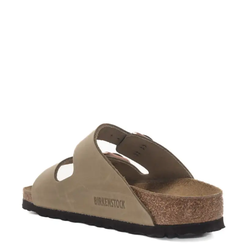 sandali da donna arizona in vera pelle oliata tabacco miniatura 3