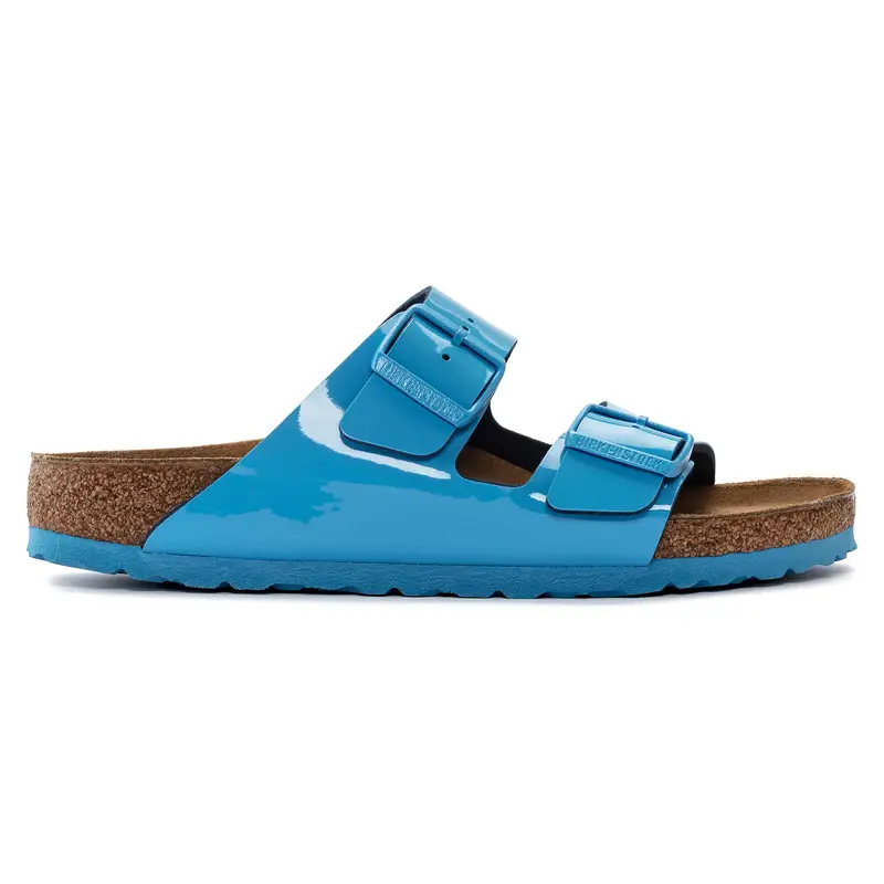 Sandali da donna Birkenstock Arizona Birko-Flor Patent | Birkenstock Blu