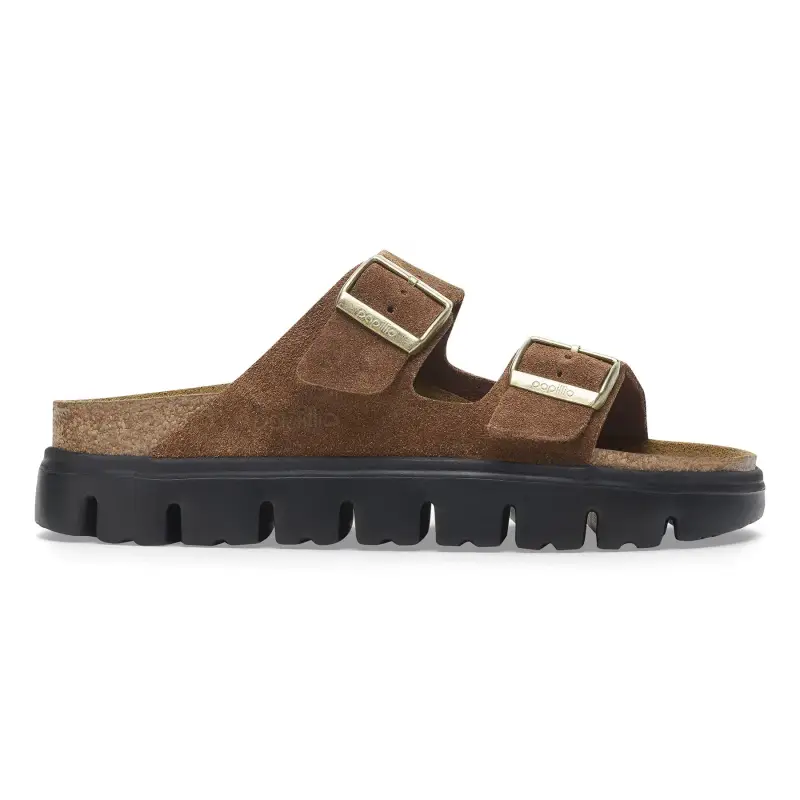 Sandali in suede con platform da donna Birkenstock Arizona