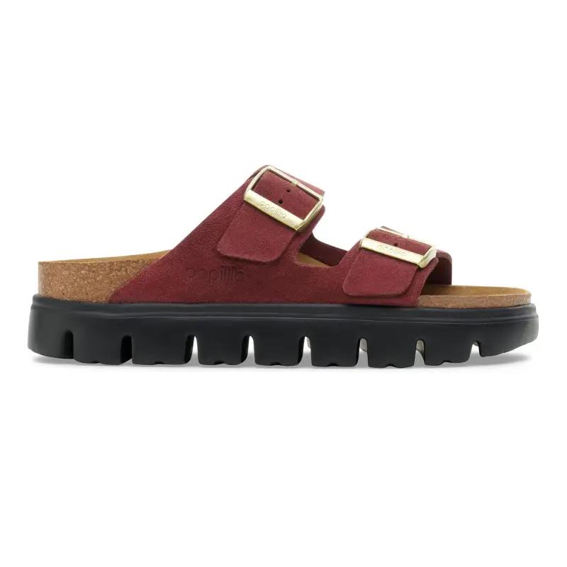 Sandali in suede con platform da donna Birkenstock Arizona