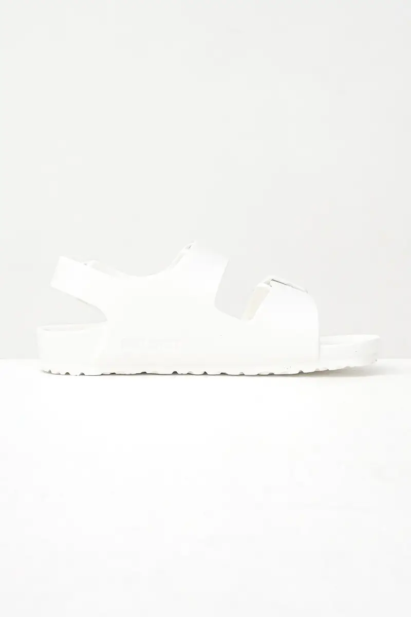 Birkenstock Sandali Milano bianchi per bambino e bambina miniatura 3