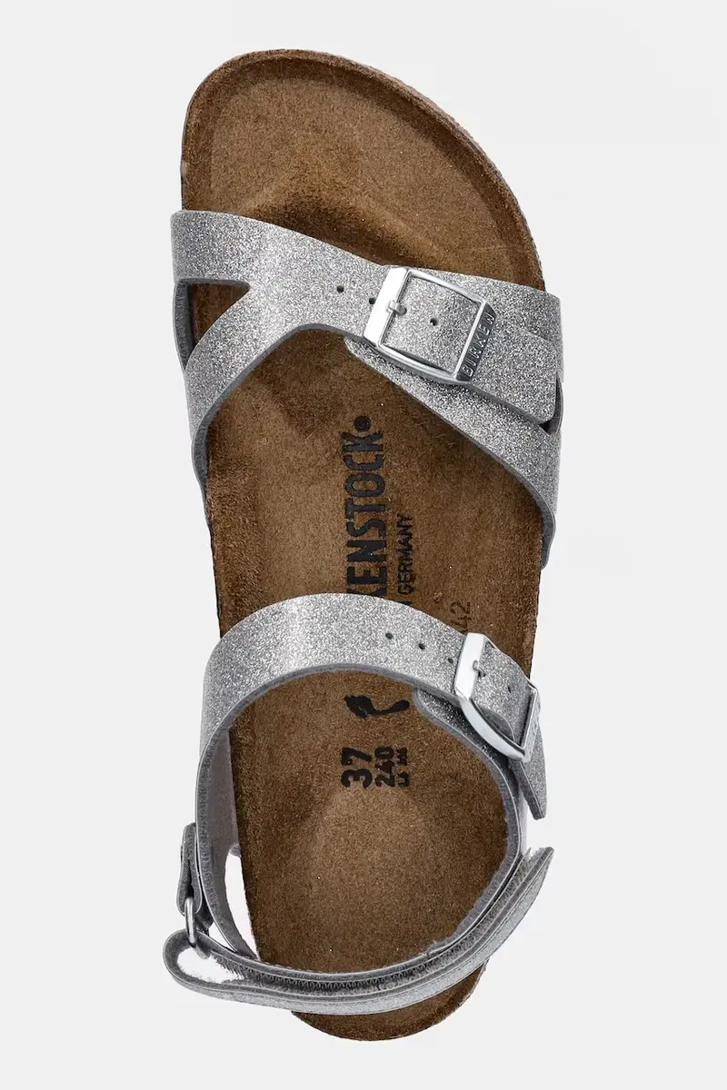 sandali per bambini Rio AS Kids colore argento 1029477 miniatura 4