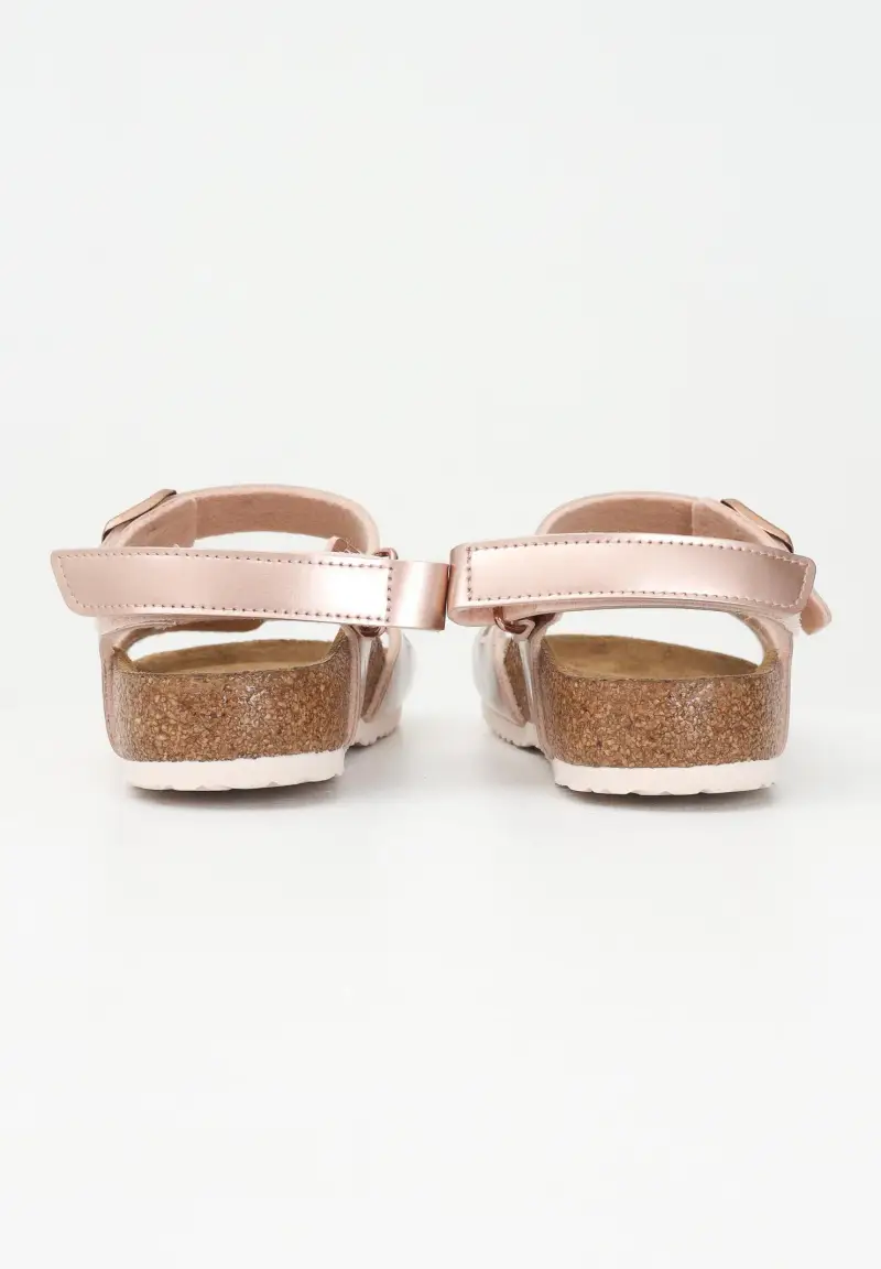 Birkenstock Sandali Rio AS rosa oro da bambina miniatura 2