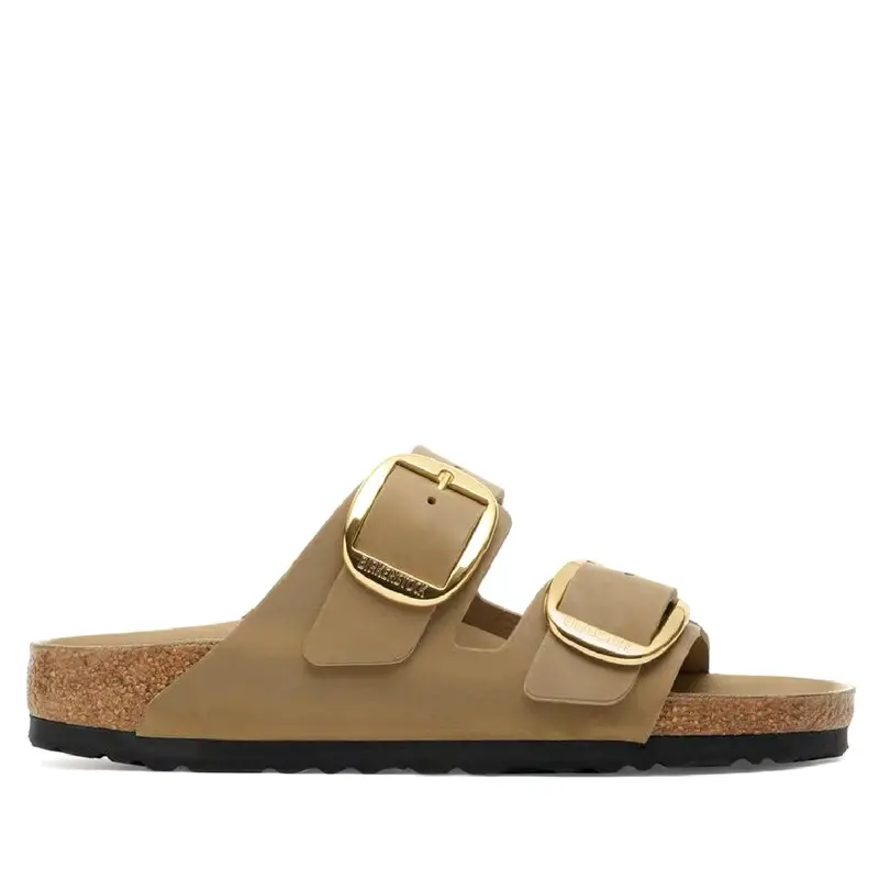 Birkenstock Sandalo Arizona Big Buckle Beige, Marrone Size EU 39