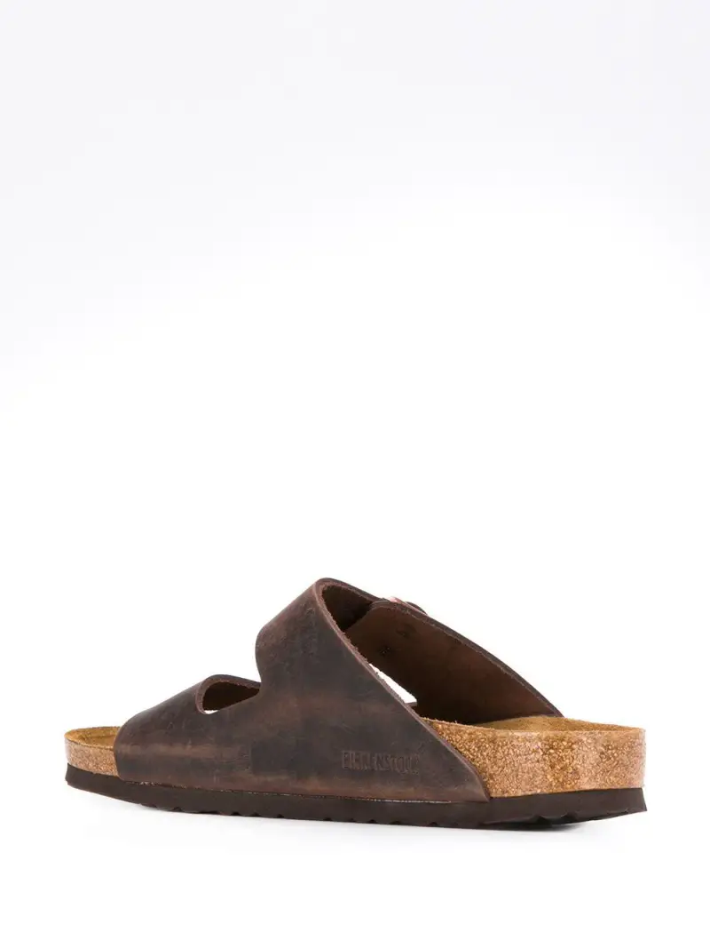 Sandalo Arizona plantare morbido Habana Marrone miniatura 3
