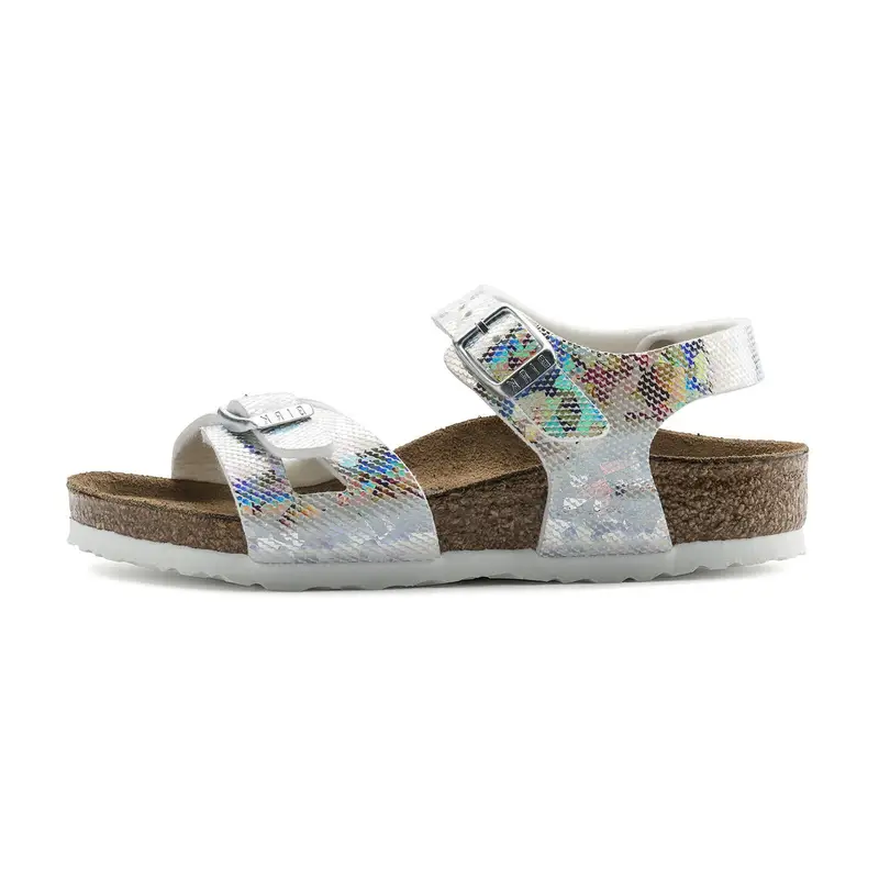 Sandalo Bambina RIO KIDS Argento | Birkenstock Grigio argento