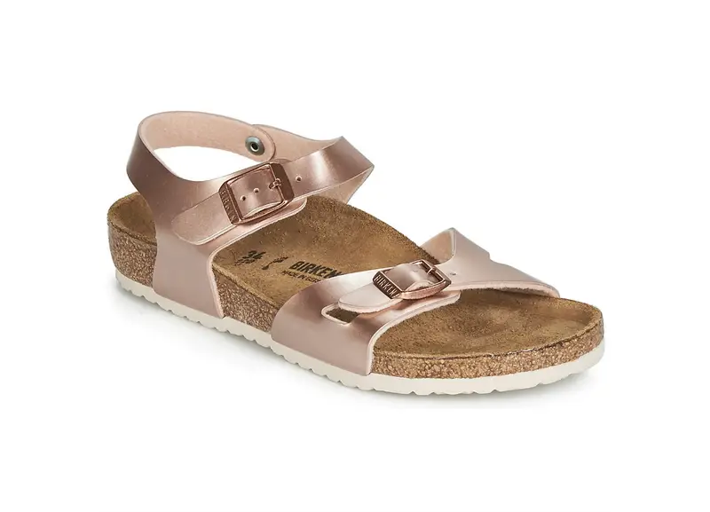 Sandalo Bambina RIO KIDS Metallizzato | Birkenstock Grigio argento