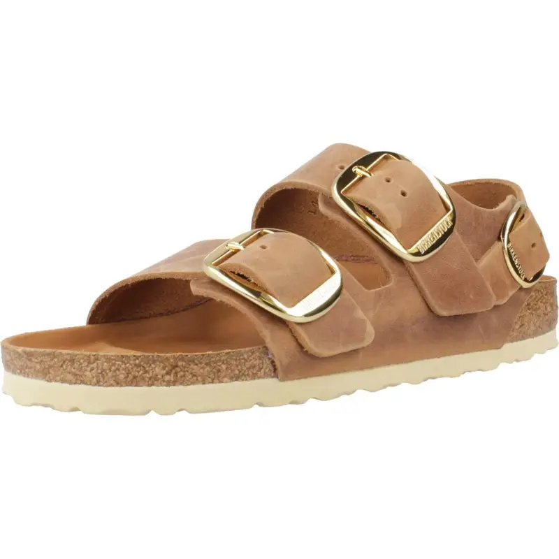 Sandalo Donna MILANO BIG BUCKLE Marrone | Birkenstock