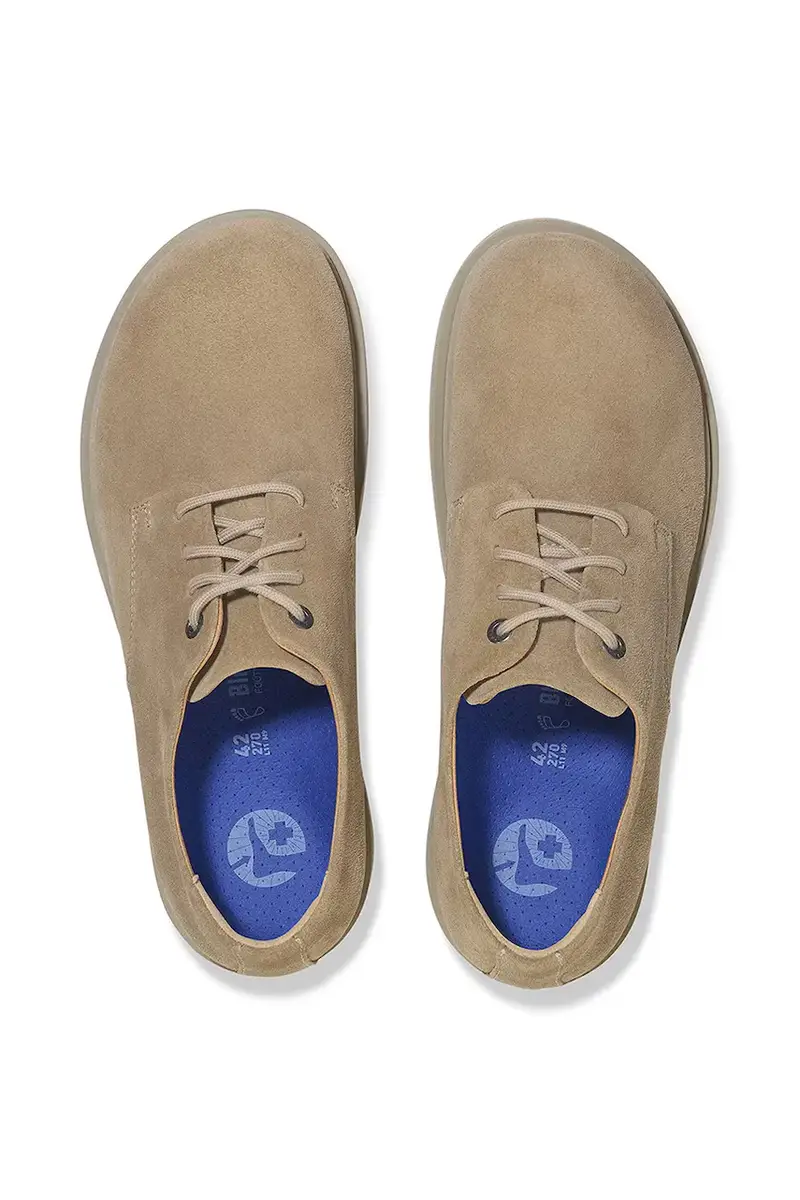 scarpe in camoscio Highwood Lace Low Verde miniatura 5