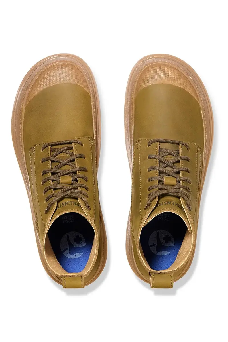 stivali alti in pelle Prescott Lace M colore verde 1030034 miniatura 4