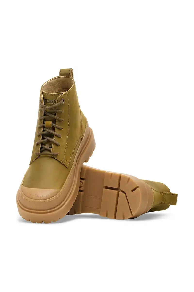 stivali alti in pelle Prescott Lace M colore verde 1030034 miniatura 5