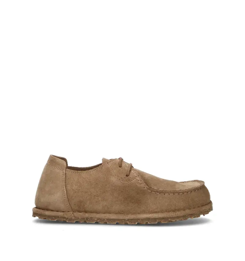 UTTI LACE Mocassino donna taupe in suede Vario