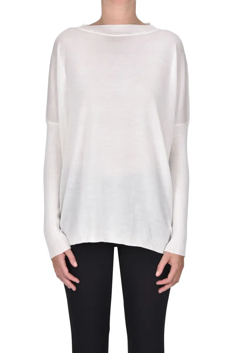 Pullover oversize a scatoletta