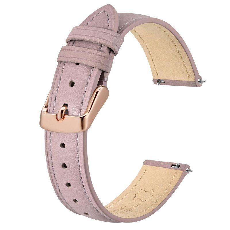 BISONSTRAP Cinturino Orologi 15mm Rosa Chiaro