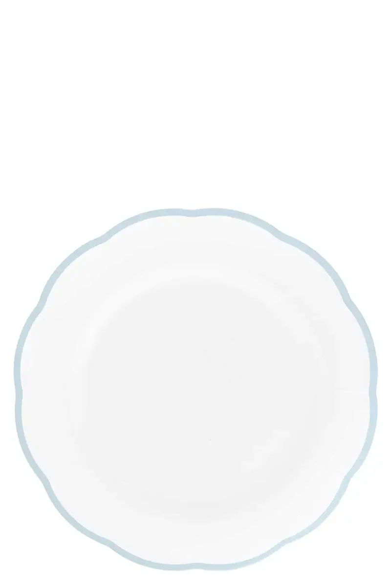 Piatto Da Frutta 'Petalo' ⌀ 20,9 Cm Azzurro