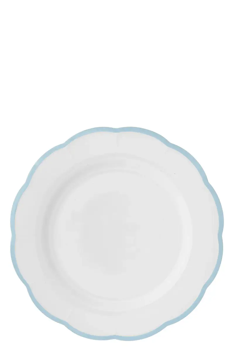 Piatto Da Portata 'Petalo' ⌀ 31,5 Cm Azzurro