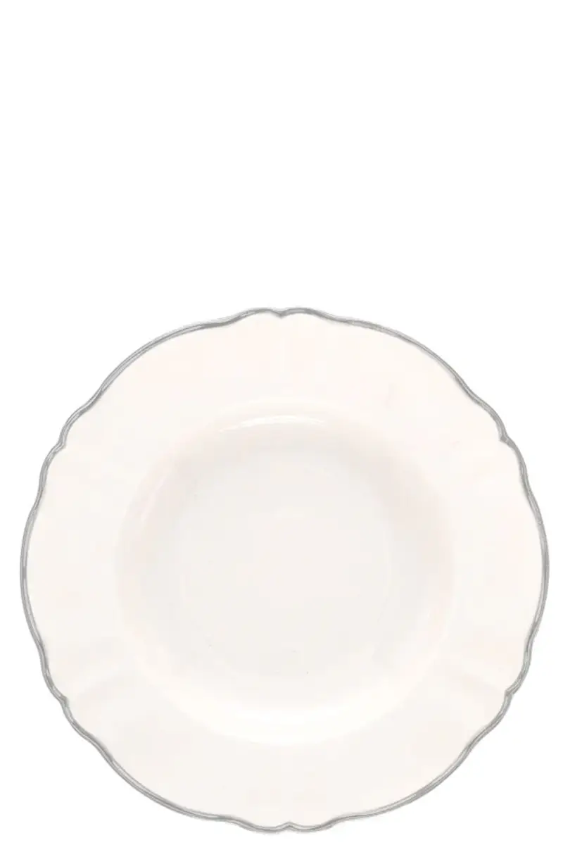 Piatto Fondo 'Parisienne' ⌀ 23 Cm Argento