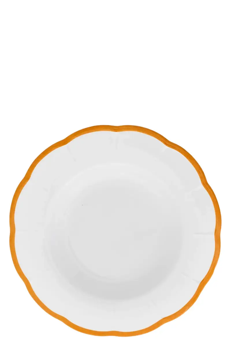 Piatto Fondo 'Petalo' ⌀ 22,8 Cm Arancione