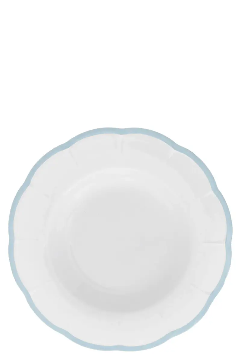 Piatto Fondo 'Petalo' ⌀ 22,8 Cm Azzurro