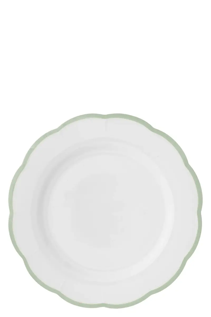Piatto Piano 'Petalo' ⌀ 27,5 Cm Verde