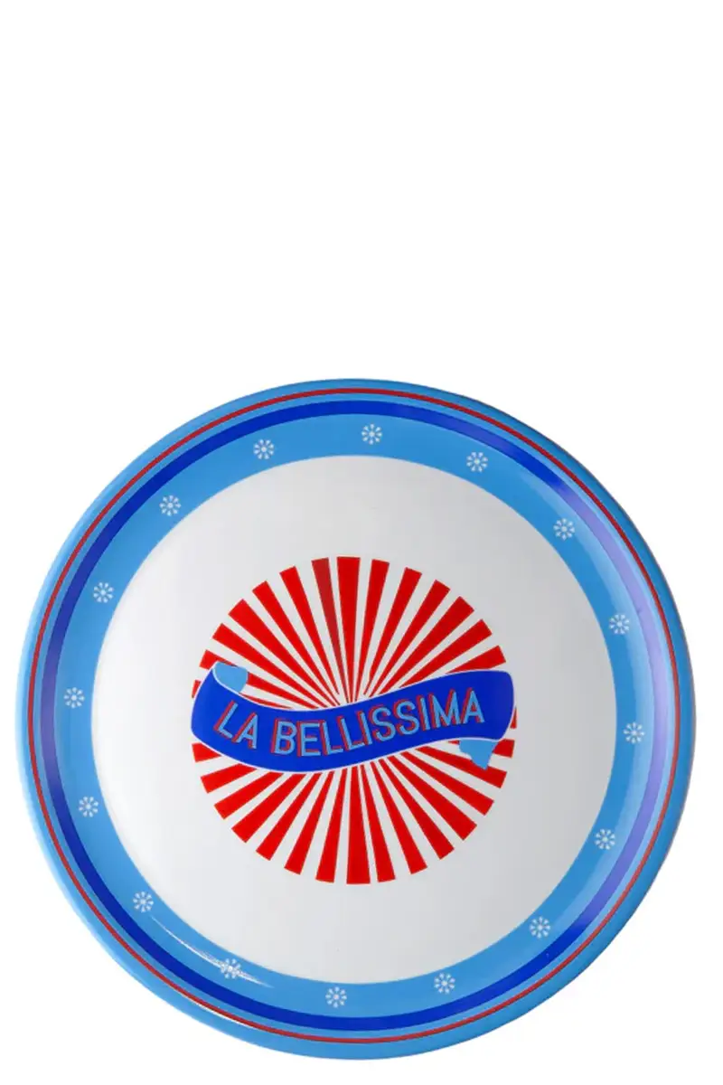 Piatto Pizza 'La Bellissima' ⌀ 32 Cm Multi