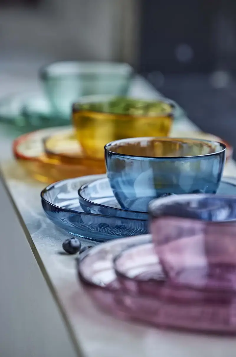 set piatti Kusintha 18 cm pacco da 6 Rosa miniatura 4