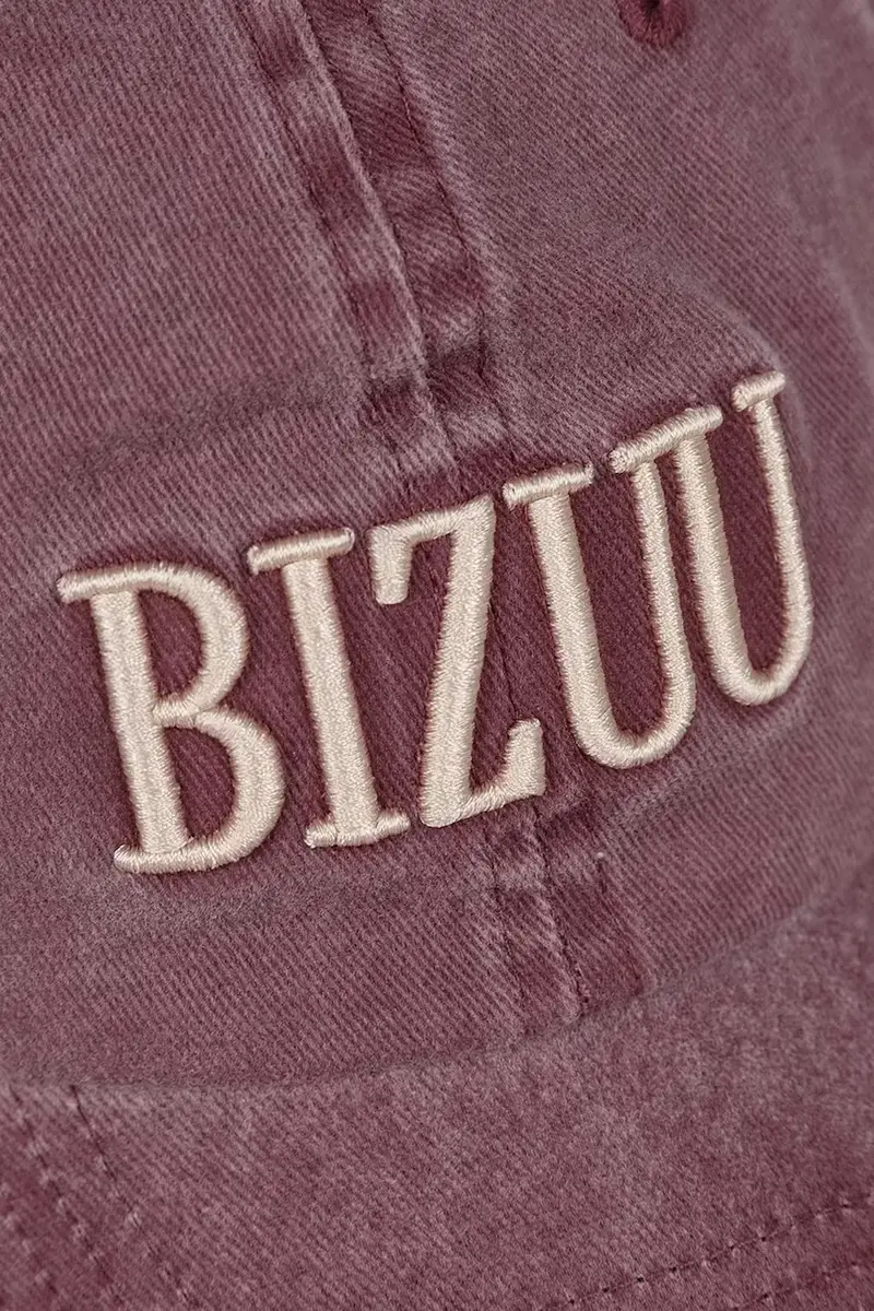 berretto da baseball in cotone ZANE Granata miniatura 4