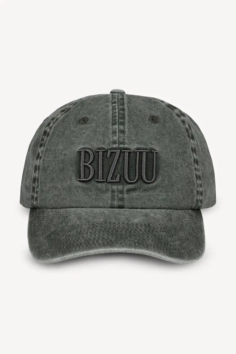 berretto da baseball in cotone ZANE Grigio miniatura 2