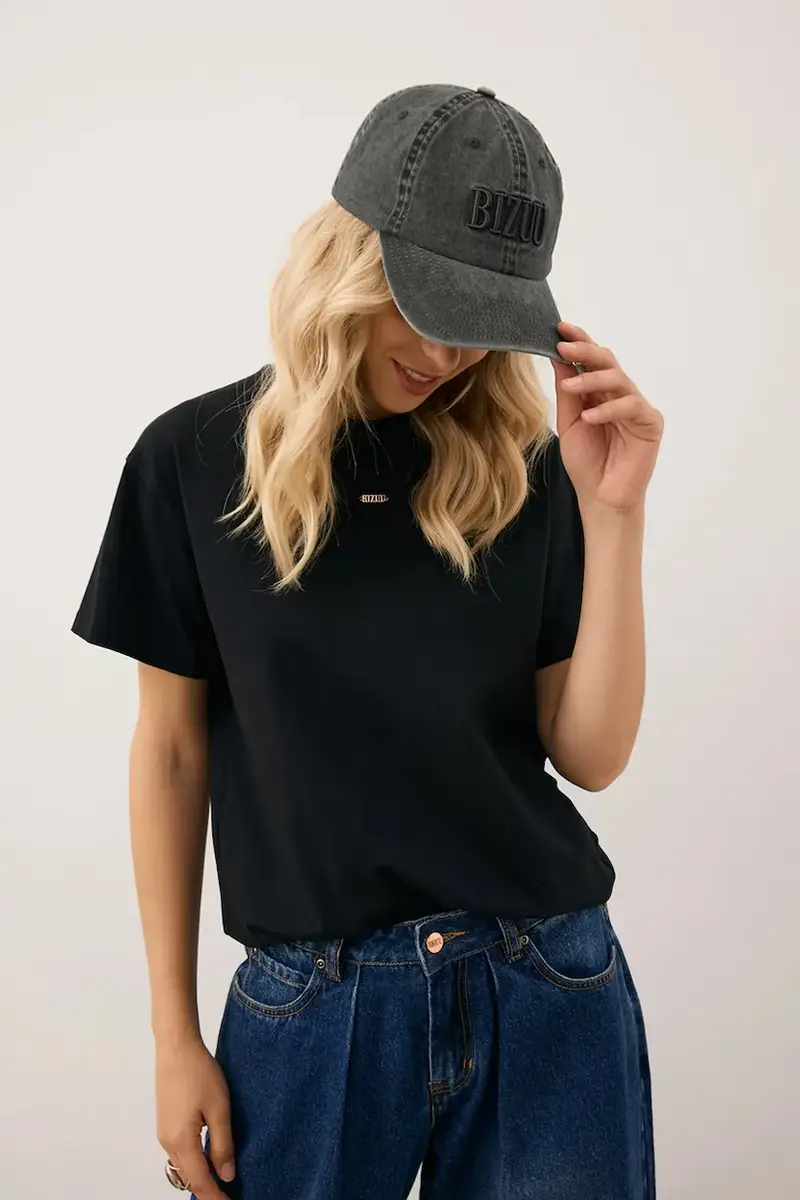 berretto da baseball in cotone ZANE Grigio miniatura 5