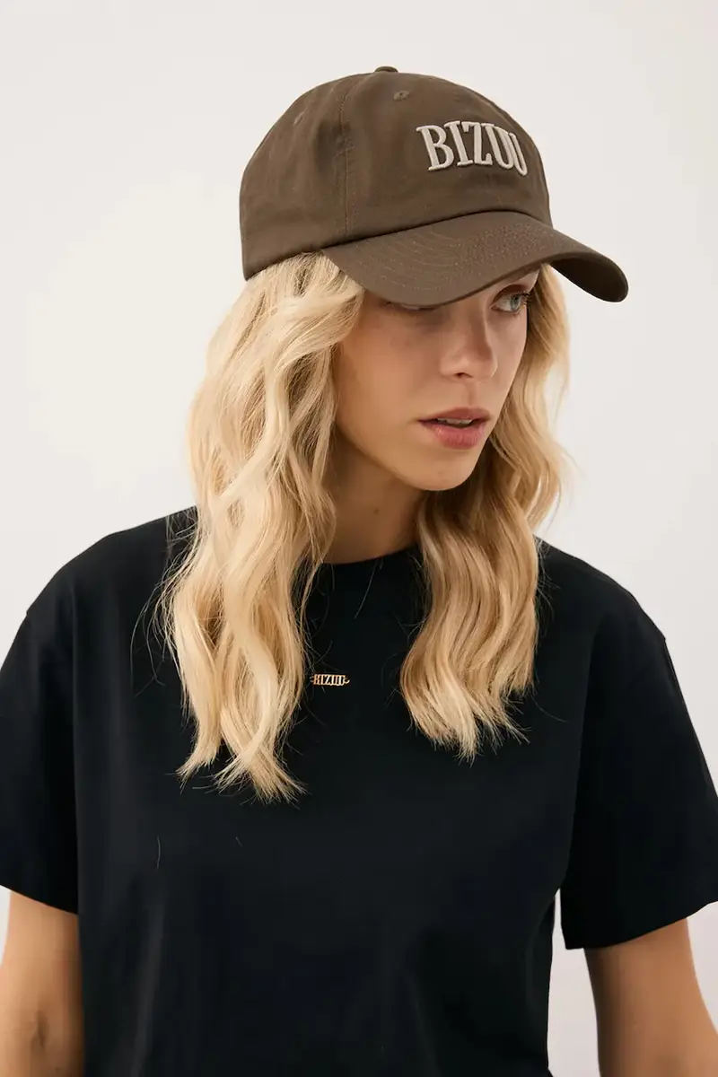 berretto da baseball in cotone ZANE Marrone