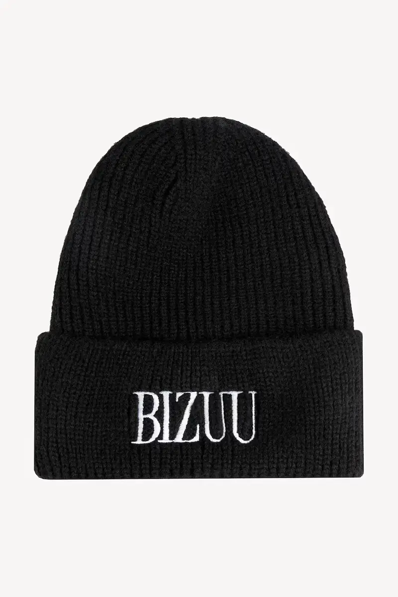 cappello con lana ROYU Nero miniatura 2