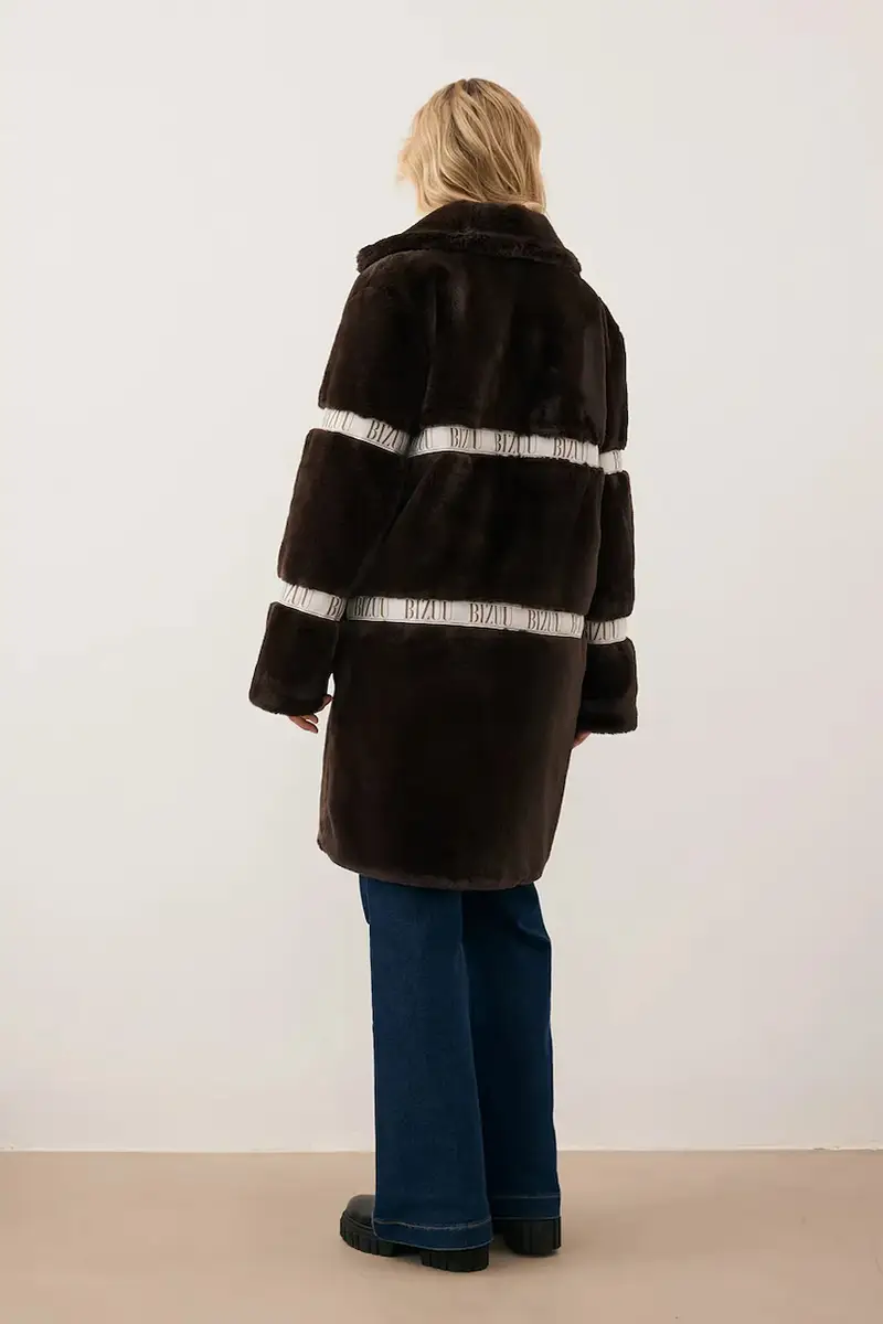 cappotto FLORENCE colore marrone FLORENCE BRĄZOWY miniatura 4