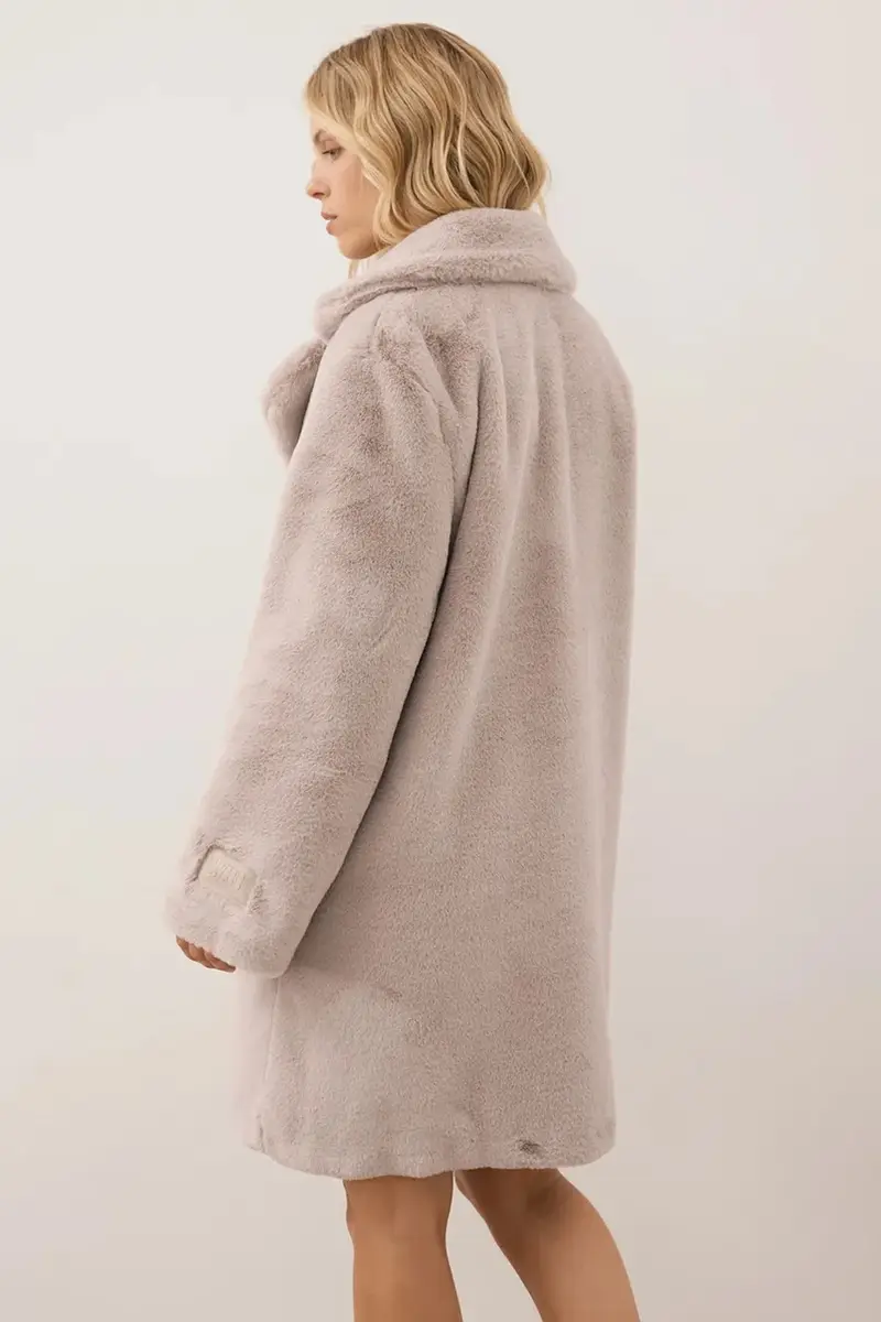 cappotto ROMA colore beige ROMA BEŻOWY miniatura 4