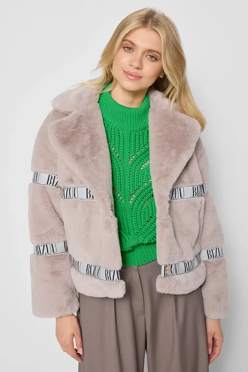 giacca GREGORIA colore beige GREGORIA BEŻOWY