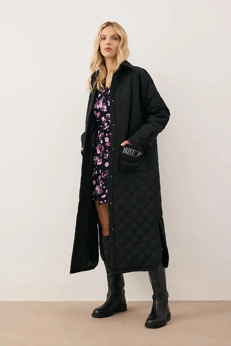 giacca MAREVIA colore nero MAREVIA CZARNY miniatura 5