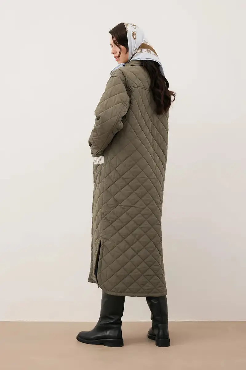 giacca MAREVIA colore verde MAREVIA KHAKI miniatura 5