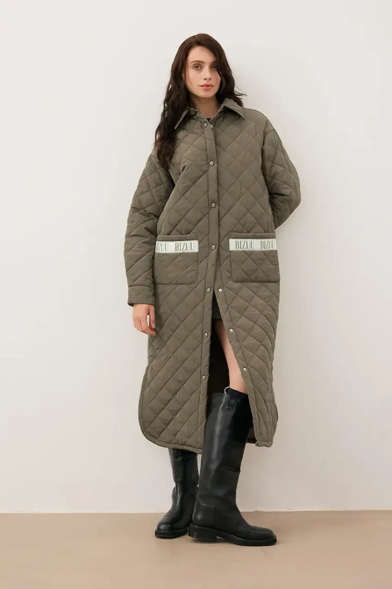 giacca MAREVIA colore verde MAREVIA KHAKI