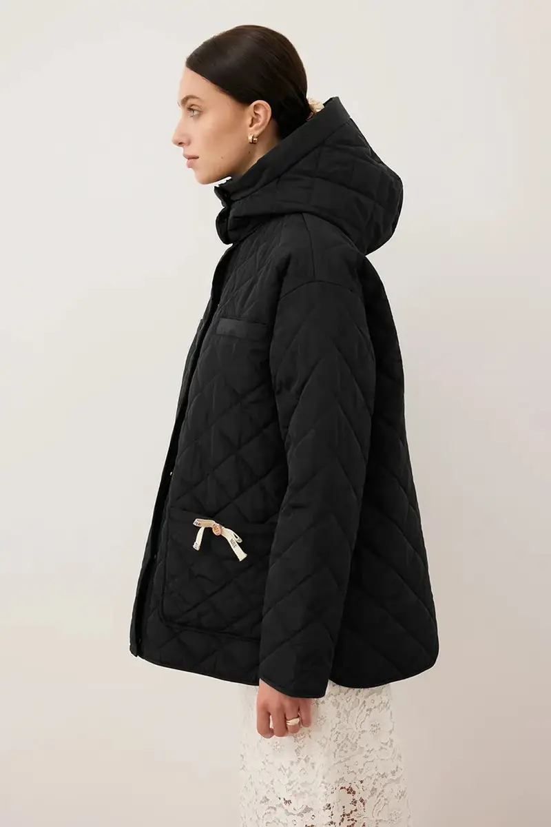 giacca NAYLA colore nero NAYLA CZARNY miniatura 4