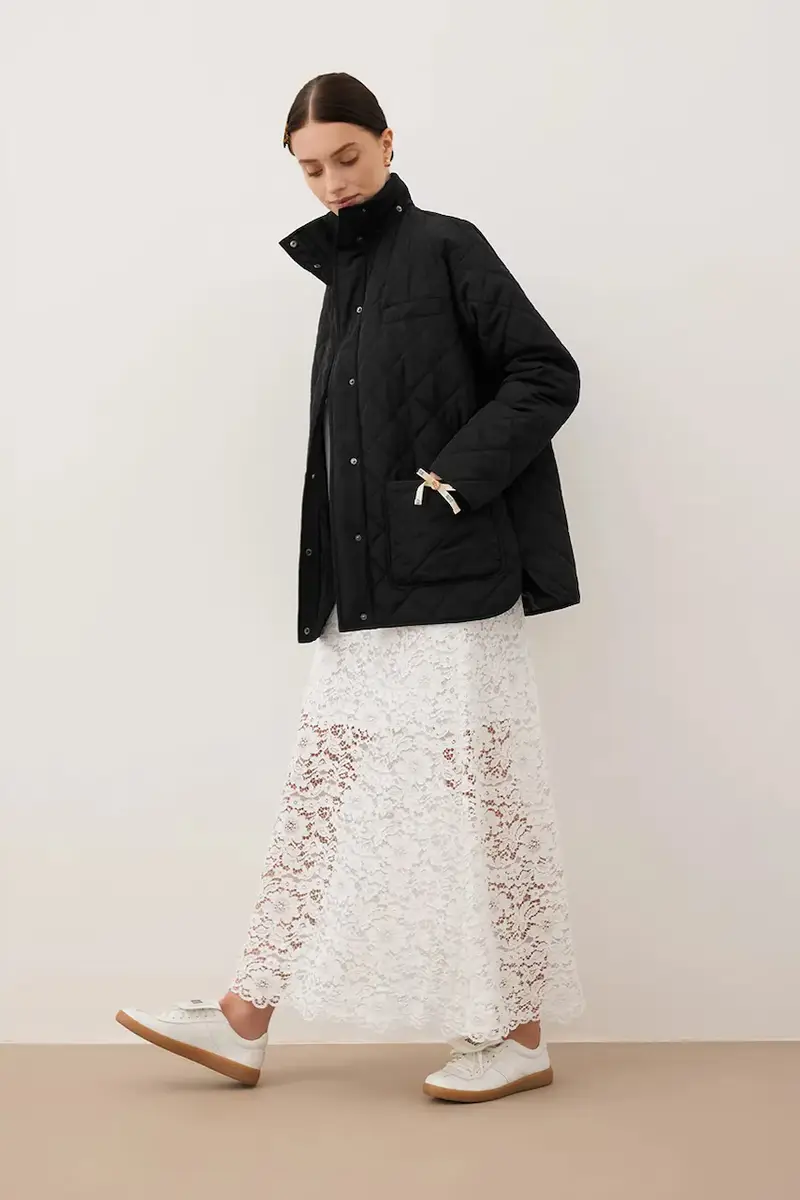 giacca NAYLA colore nero NAYLA CZARNY miniatura 5