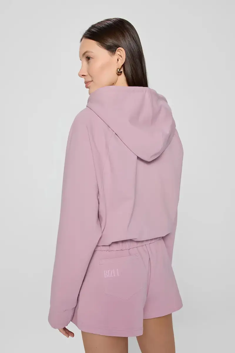 pantaloncini in cotone ETHIES donna colore rosa ETHIES ROŻOWY miniatura 3