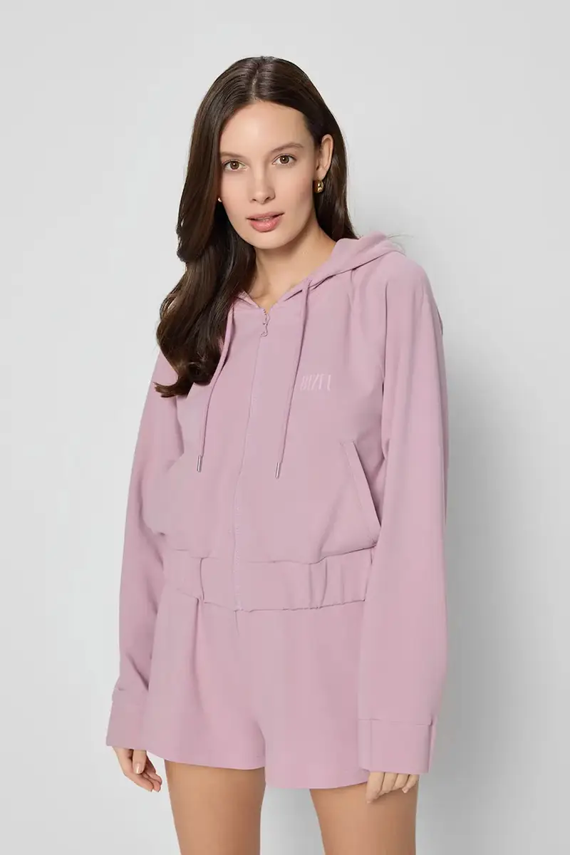 pantaloncini in cotone ETHIES donna colore rosa ETHIES ROŻOWY