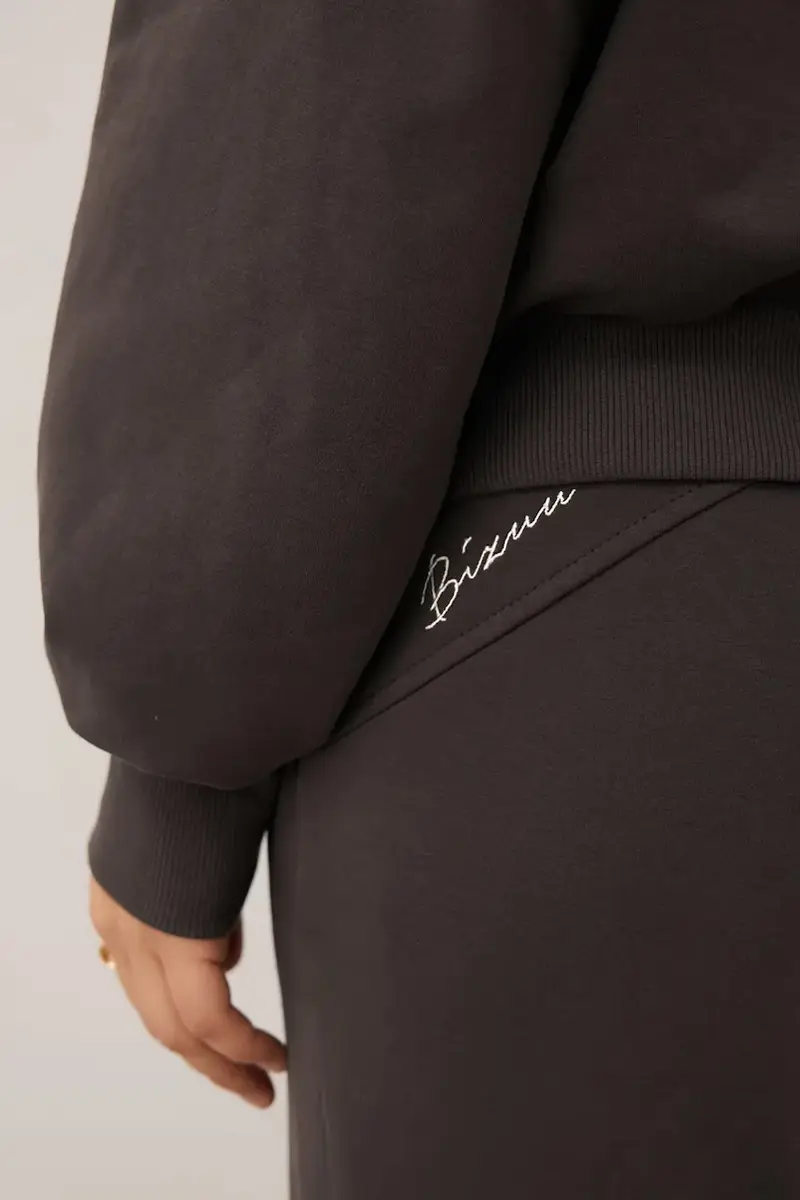 pantaloni tuta ZEIA donna colore marrone ZEIA BRĄZOWY miniatura 4