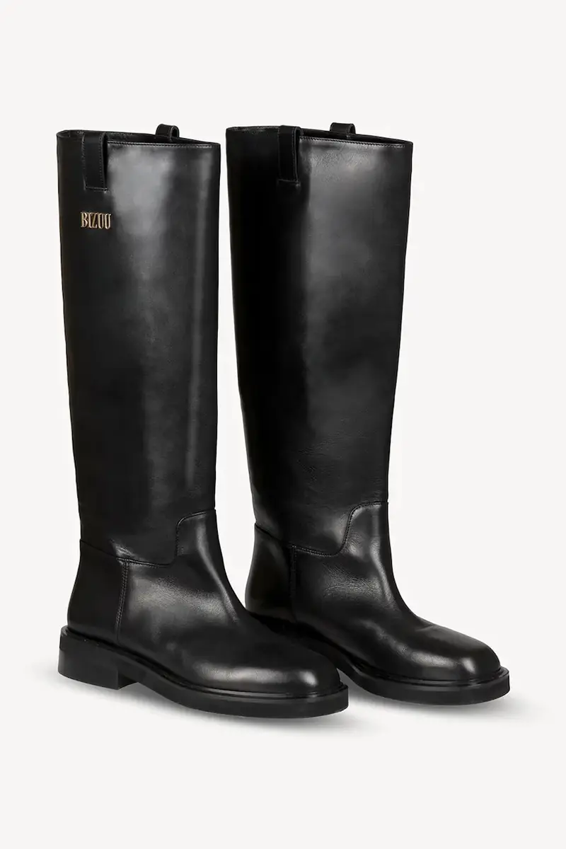 stivali in pelle Nero miniatura 2